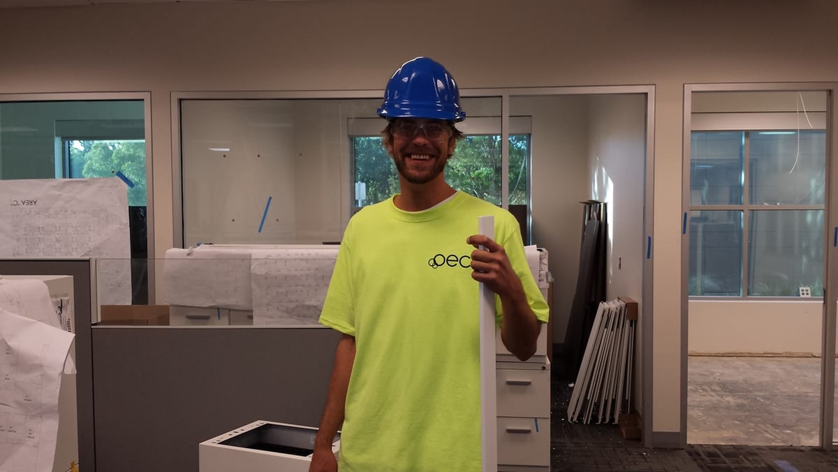 Bayer, Commercial Interiors West furniture installation